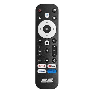 2E 65″ QLED Smart TV, 4K, 60Hz, HDR, Google TV, Wi-Fi, Bluetooth (2E-65A77Q) 10