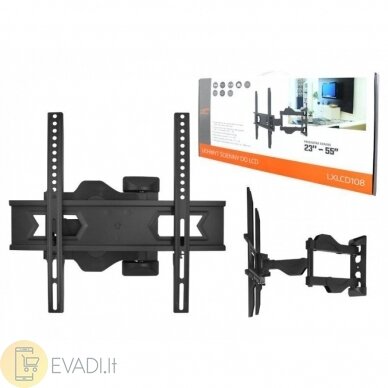 TV Laikiklis LXLCD108P, VESA 400x400 mm, nuo 23" iki 55" 4 TV Laikiklis LXLCD108P, VESA 400x400 mm, nuo 23" iki 55" 4