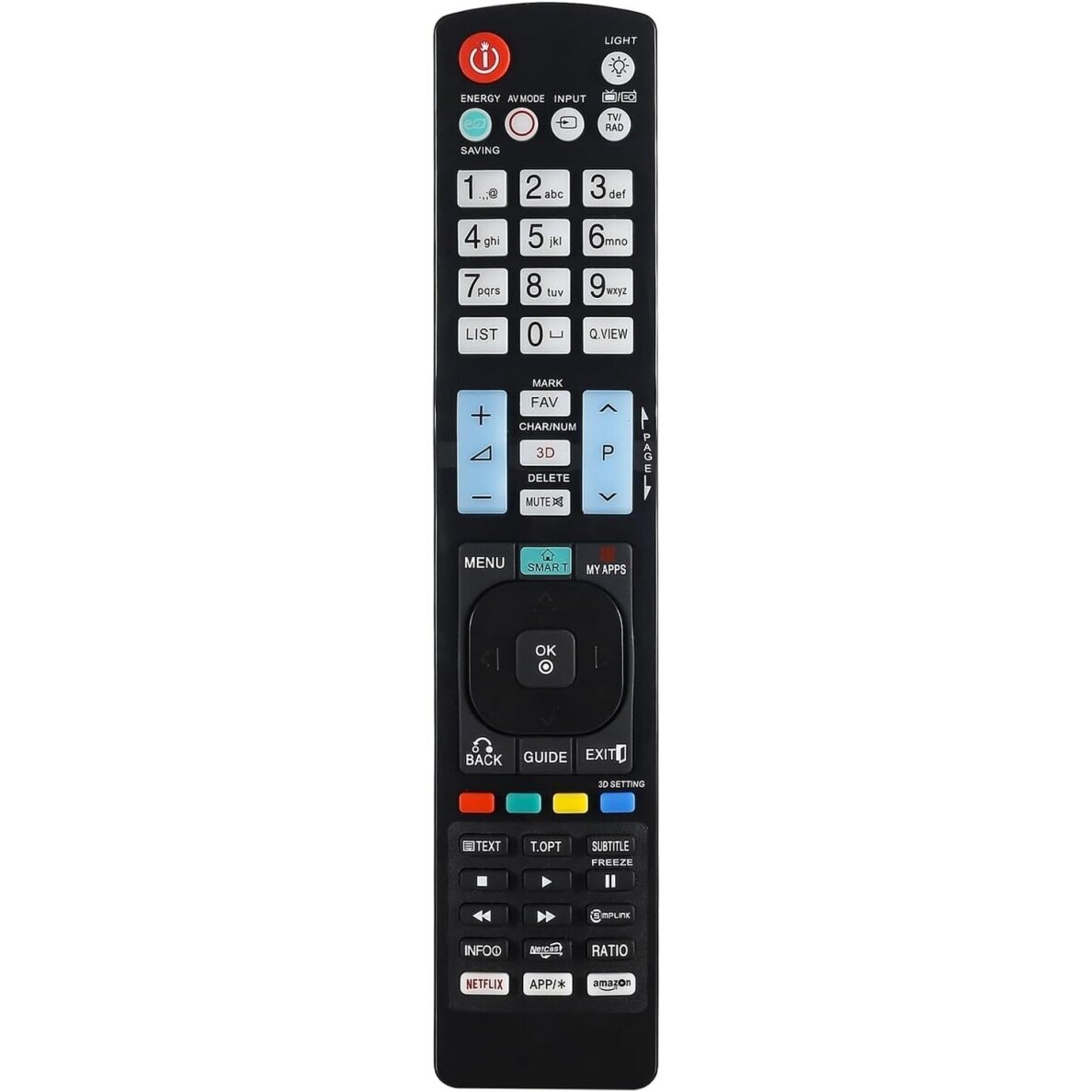 L930 / L999V universalus nuotolinio valdymo pultas LG televizoriams su pašvietimu L930 / L999V universalus nuotolinio valdymo pultas LG televizoriams su pašvietimu