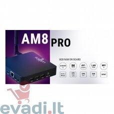 Ugoos AM8 PRO 8/64 Android TV Box – Aukščiausios Klasės Pramogos Jūsų Namuose