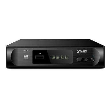 Antžeminės TV imtuvas XPLORE XP-2240, DVB-T2, H.265, LAN Antžeminės TV imtuvas XPLORE XP-2240, DVB-T2, H.265, LAN