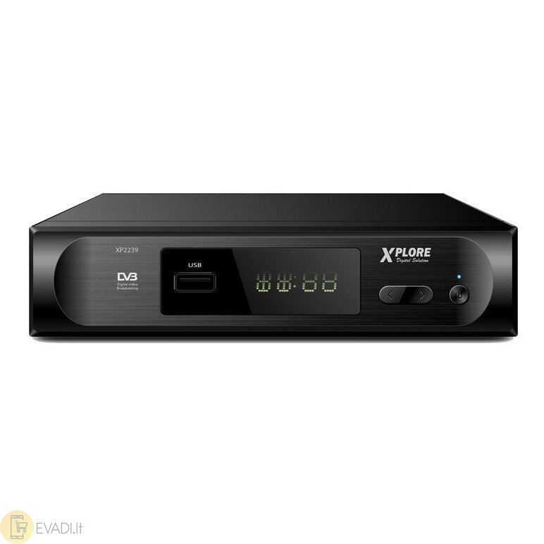 Antžeminės TV imtuvas XPLORE XP-2240, DVB-T2, H.265, LAN