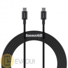Baseus Superior serija | C tipo USB-C 5A 100 W greito įkrovimo 4.0 laidas | 2.0 m