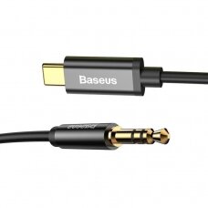 Baseus Yiven M01 | USB-C tipo perėjimas i AUX (Jack 3,5) garso kabeli,  1.2 m