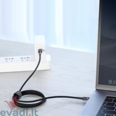 Baseus Cafule 60W serija | USB-C Type-C Power Delivery Quick Charge 3.0 60W laidas | 1.0 m