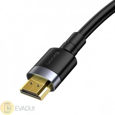 Baseus Cafule | Prijungti HDMI - HDMI 4K60Hz 18Gb/s FULL HD 3m 1 Baseus Cafule | Prijungti HDMI - HDMI 4K60Hz 18Gb/s FULL HD 3m 1