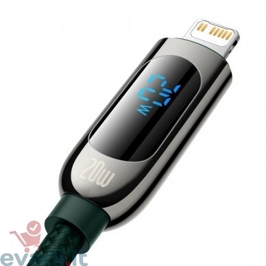 „Baseus Display“ greitas įkrovimas | USB-C – Lightning laidas skirtas iPhone 12 Power Delivery 20W 18W | 1.0 m 1