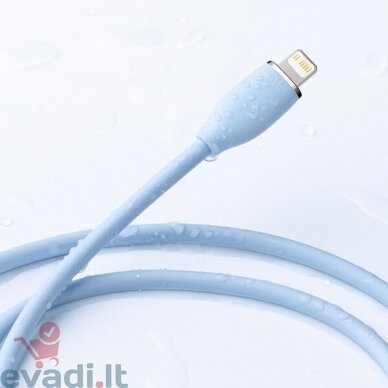 Baseus Jelly Liquid Silica Gel | USB-C - Lightning kabelis Apple iPhone Power Delivery 20W 1.2m ( Mėlynas )