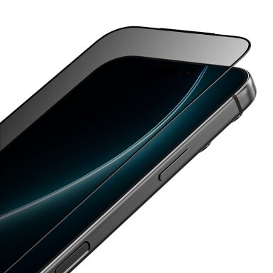 Benks Ultra Shield Privacy Glass FF69 – privatumo apsauginis stiklas iPhone 17 Pro (1 vnt.) Benks Ultra Shield Privacy Glass FF69 – privatumo apsauginis stiklas iPhone 17 Pro (1 vnt.)