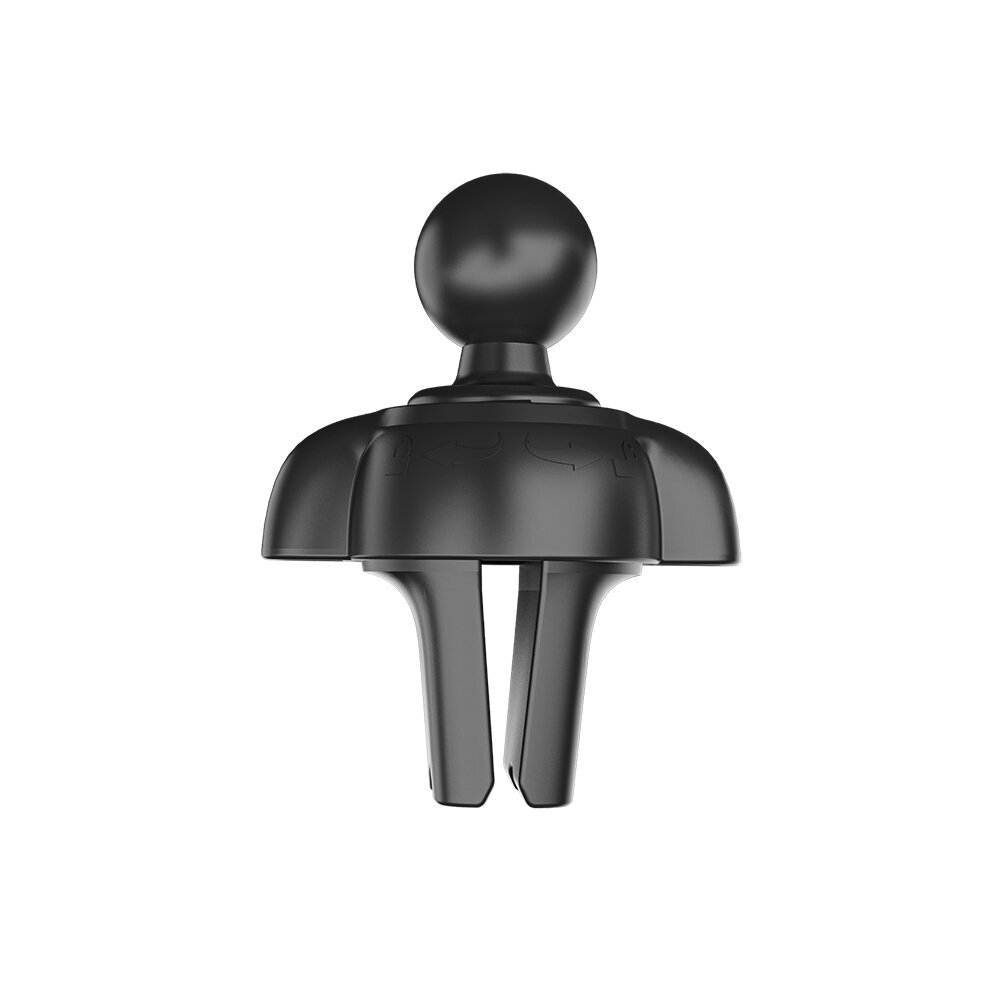 Blavec BH-06 magnetinis automobilinis laikiklis, tvirtinimas prie stiklo ir grotelių, 6 magnetai, reguliuojamas ilgis, universalus, juodas 3