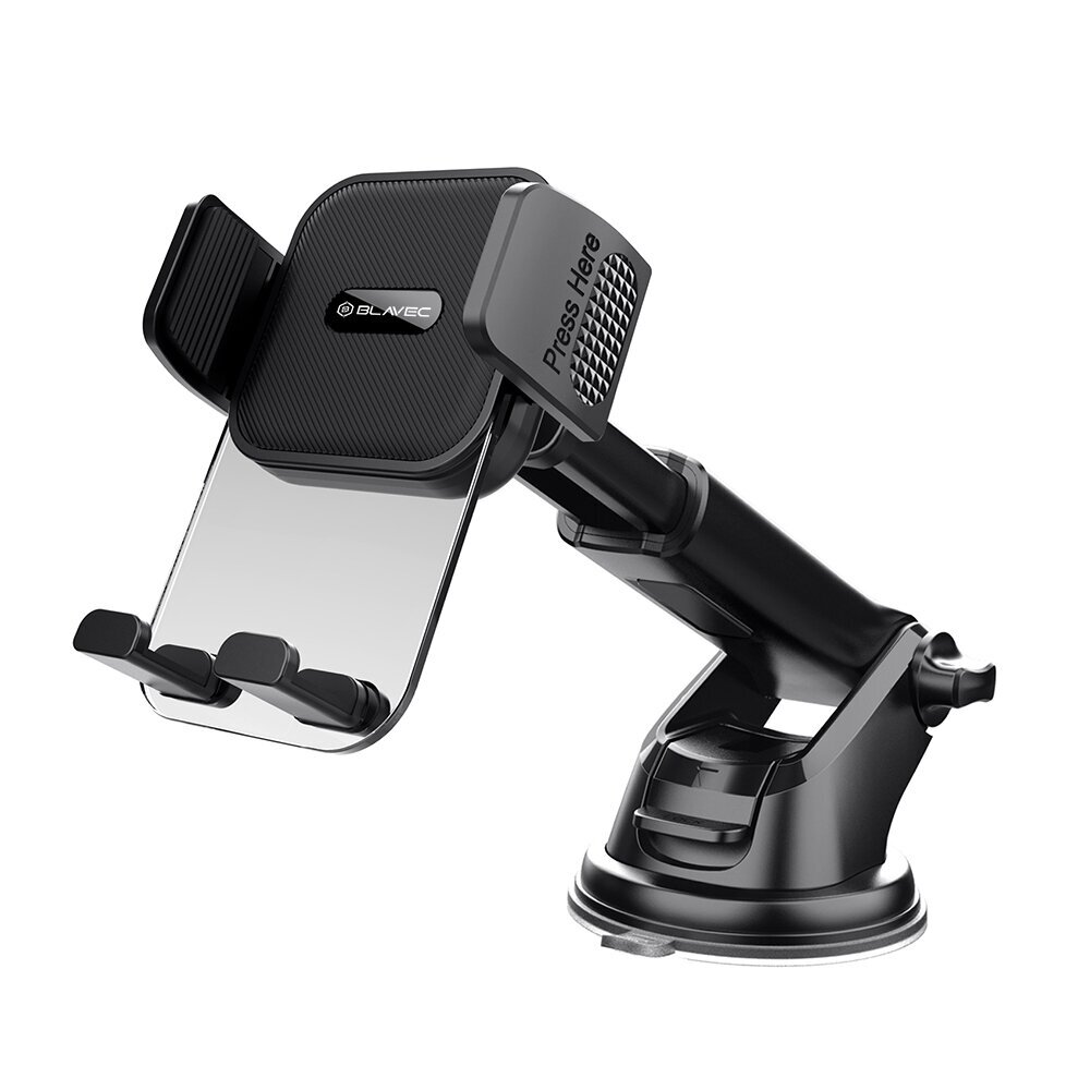 Blavec BH-07 automobilinis laikiklis prie stiklo, automatinis užspaudimas, 360° reguliacija, universalus, juodas 2 Blavec BH-07 automobilinis laikiklis prie stiklo, automatinis užspaudimas, 360° reguliacija, universalus, juodas 2