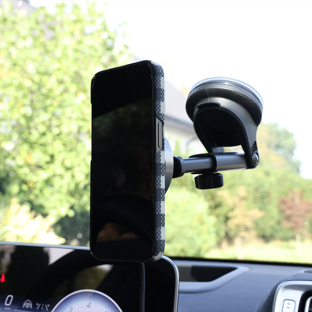 Blavec BH-20 magnetinis automobilinis telefono laikiklis su belaidžiu įkrovimu ant stiklo 3 Blavec BH-20 magnetinis automobilinis telefono laikiklis su belaidžiu įkrovimu ant stiklo 3