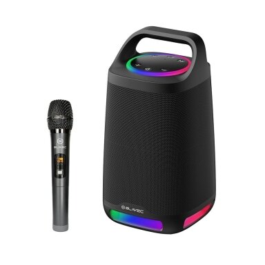 Blavec WS-01 Karaoke – galingas 160W Bluetooth TWS garsiakalbis su mikrofonu Blavec WS-01 Karaoke – galingas 160W Bluetooth TWS garsiakalbis su mikrofonu
