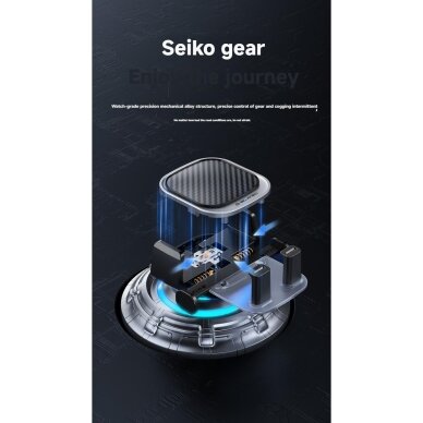 Blavec BH-12 automobilinis telefono laikiklis ant stiklo – 360° reguliuojamas, juodas 3 Blavec BH-12 automobilinis telefono laikiklis ant stiklo – 360° reguliuojamas, juodas 3