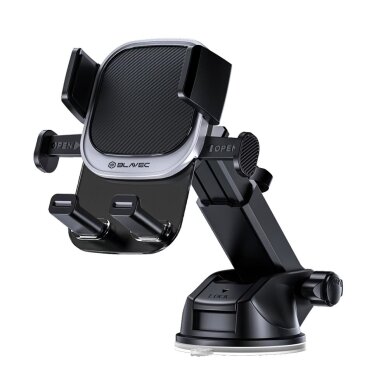 Blavec BH-12 automobilinis telefono laikiklis ant stiklo – 360° reguliuojamas, juodas Blavec BH-12 automobilinis telefono laikiklis ant stiklo – 360° reguliuojamas, juodas