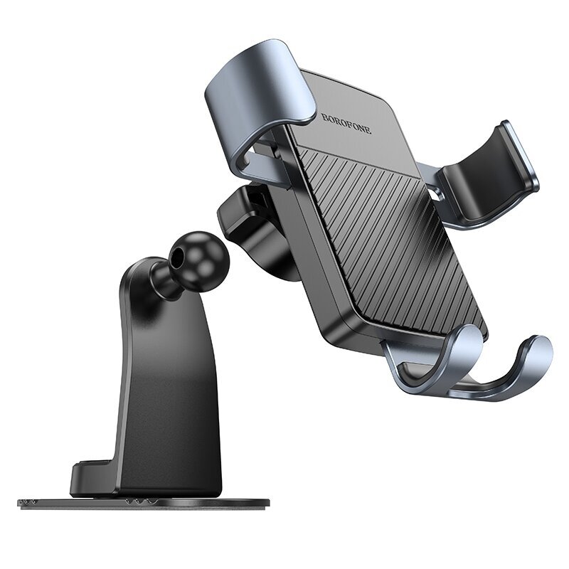 Borofone BH119 Refined grawitacinis telefonų laikiklis, klijuojamas, automatinis, juodas, universalus 7 Borofone BH119 Refined grawitacinis telefonų laikiklis, klijuojamas, automatinis, juodas, universalus 7