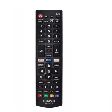 HUAYU RM-L1379 universalus nuotolinio valdymo pultas LG televizoriams su Netflix ir Prime Video HUAYU RM-L1379 universalus nuotolinio valdymo pultas LG televizoriams su Netflix ir Prime Video