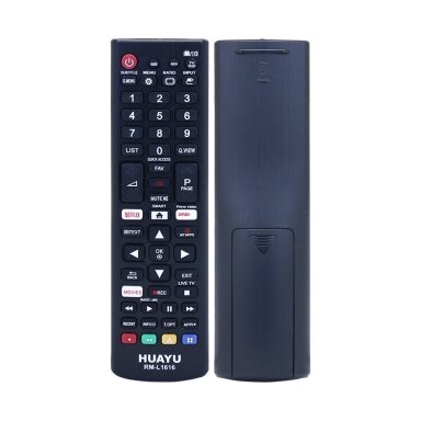HUAYU RM-L1616 universalus nuotolinio valdymo pultas LG televizoriams su Netflix ir Prime Video HUAYU RM-L1616 universalus nuotolinio valdymo pultas LG televizoriams su Netflix ir Prime Video