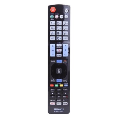 HUAYU RM-L930+3 universalus nuotolinio valdymo pultas LG televizoriams su Netflix ir Amazon HUAYU RM-L930+3 universalus nuotolinio valdymo pultas LG televizoriams su Netflix ir Amazon