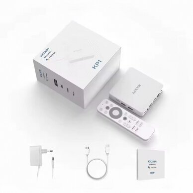 KICKPI KP1 S905Y4 4K Google Sertifikuotas Išmanusis Android 12.0 Media Grotuvas 3