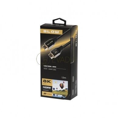 Laidas HDMI-HDMI PREMIUM BLOW 8K 1.5m 1