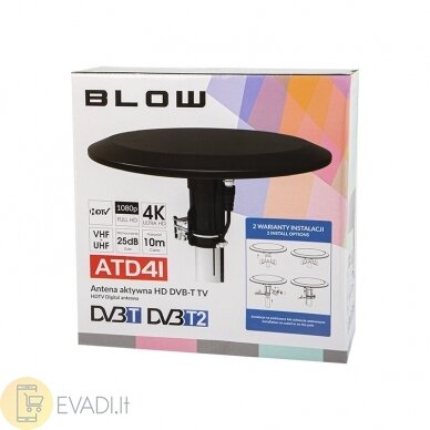 Lauko/kambarinė antena BLOW ATD41 2 Lauko/kambarinė antena BLOW ATD41 2