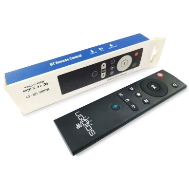 Ugoos UR01 Bluetooth nuotolinio valdymo pultas su Air Mouse ir IR funkcija Android TV Box 1