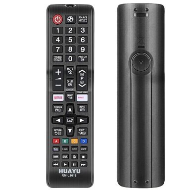 RM-L1618 universalus nuotolinio valdymo pultas Samsung Smart TV televizoriams (Netflix, Prime Video) RM-L1618 universalus nuotolinio valdymo pultas Samsung Smart TV televizoriams (Netflix, Prime Video)