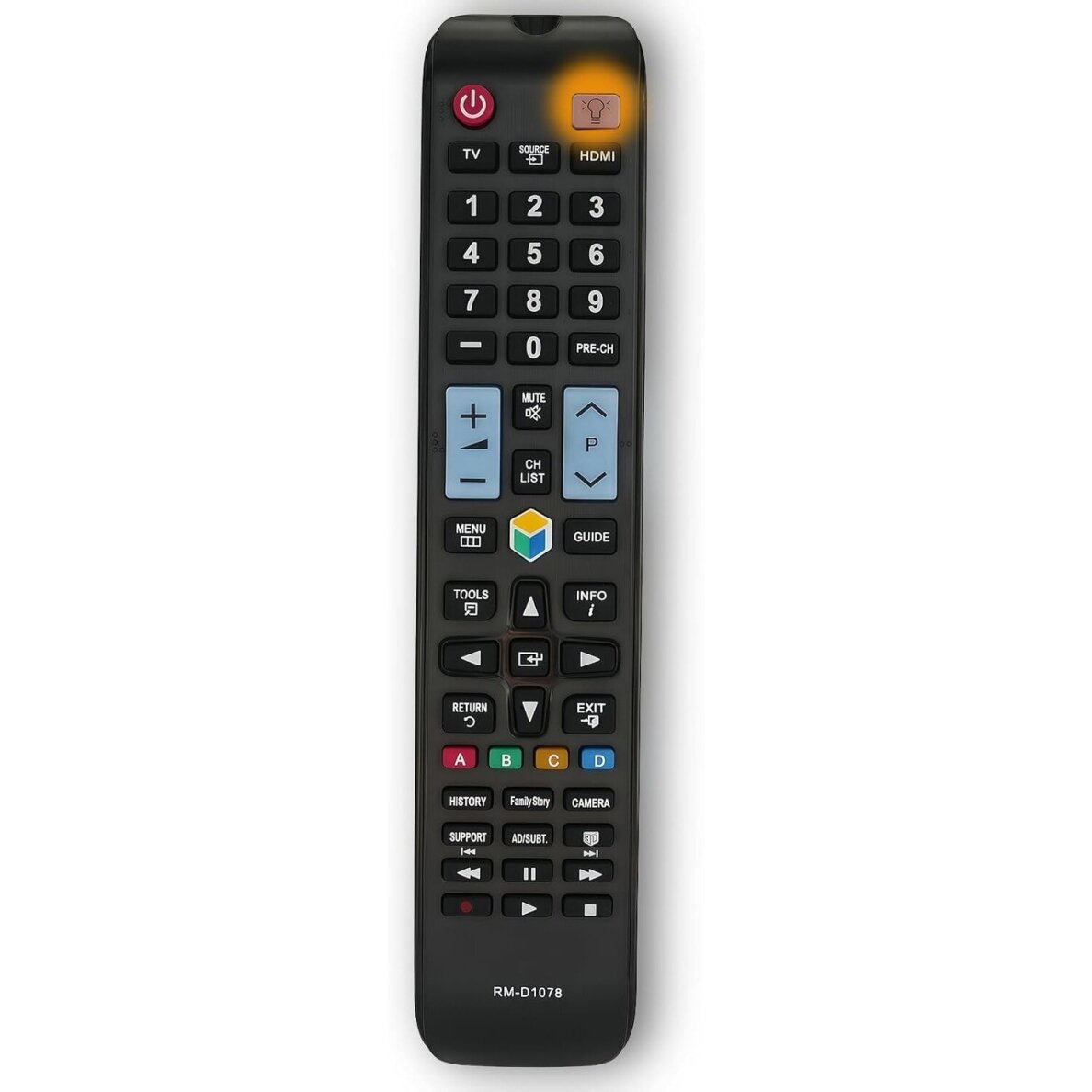 RM-D1078V universalus nuotolinio valdymo pultas Samsung Smart TV televizoriams 1