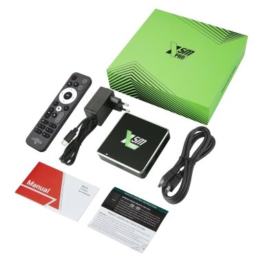 UGOOS X5M Pro Android TV Box – Android 14, Amlogic S905X5M, 4GB RAM, 32GB, 4K HDR 6