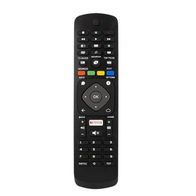 74-256 universalus nuotolinio valdymo pultas Philips televizoriams su Netflix