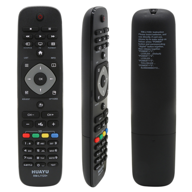 HUAYU RM-L1125+ universalus nuotolinio valdymo pultas Philips televizoriams 3