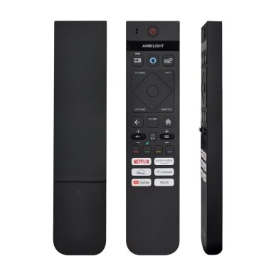 Voice nuotolinio valdymo pultas PH-V17 Philips Ambilight televizoriams su Bluetooth ir pašvietimu 3