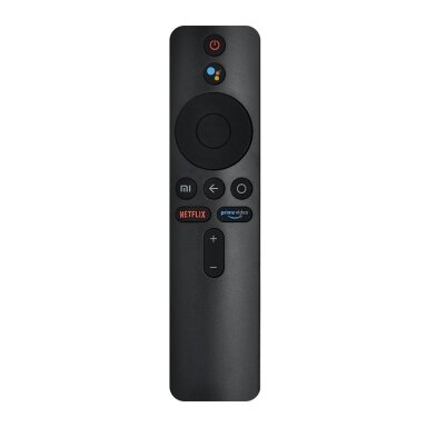 Xiaomi XMRM-00A balso nuotolinio valdymo pultas su juodais mygtukais Mi TV ir Mi Box įrenginiams Xiaomi XMRM-00A balso nuotolinio valdymo pultas su juodais mygtukais Mi TV ir Mi Box įrenginiams